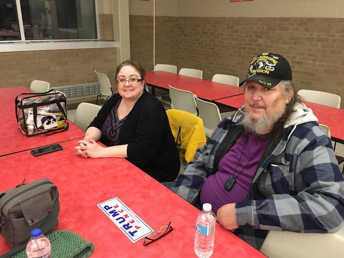 Kevin Smith and Rebecca Meeke